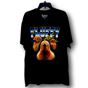 Baby Chicks "Fluffy AF" Graphic T-Shirt - Size Extra Large XL - NWT